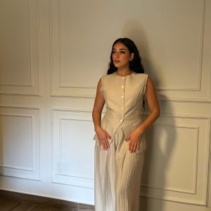 Linen Vest Set - Image 6