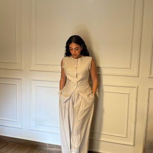 Linen Vest Set - Image 8