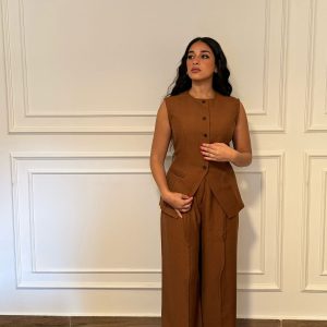 Linen Vest Set - Image 3