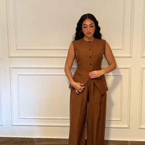 Linen Vest Set - Image 4