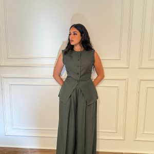 Linen Vest Set - Image 12