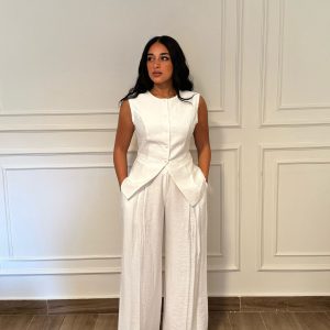 Linen Vest Set - Image 16