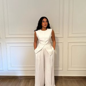 Linen Vest Set - Image 17